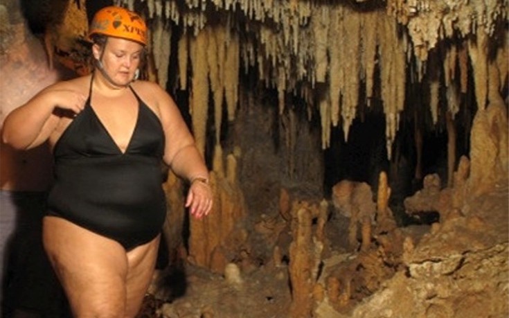 Η φωτογραφία από το σπήλαιο που έκανε μια γυναίκα να χάσει 63 κιλά