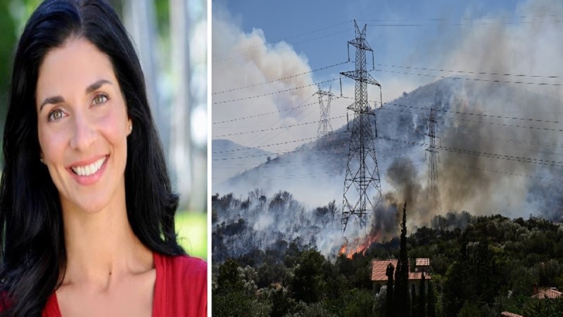 Στιγμές αγωνίας για την Ευτυχία Μέλη: «Βλέπω σπίτια να καίγονται, πρέπει να φύγω γιατί δεν μπορώ να αναπνεύσω»