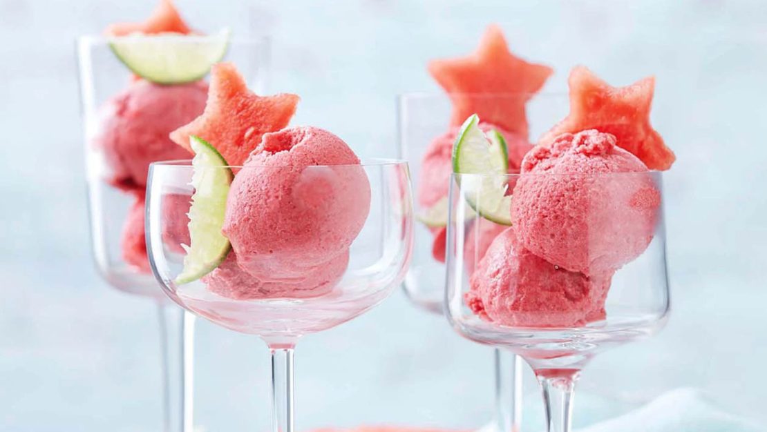 Sorbet καρπούζι χωρίς ζάχαρη για απόλαυση χωρίς ενοχές