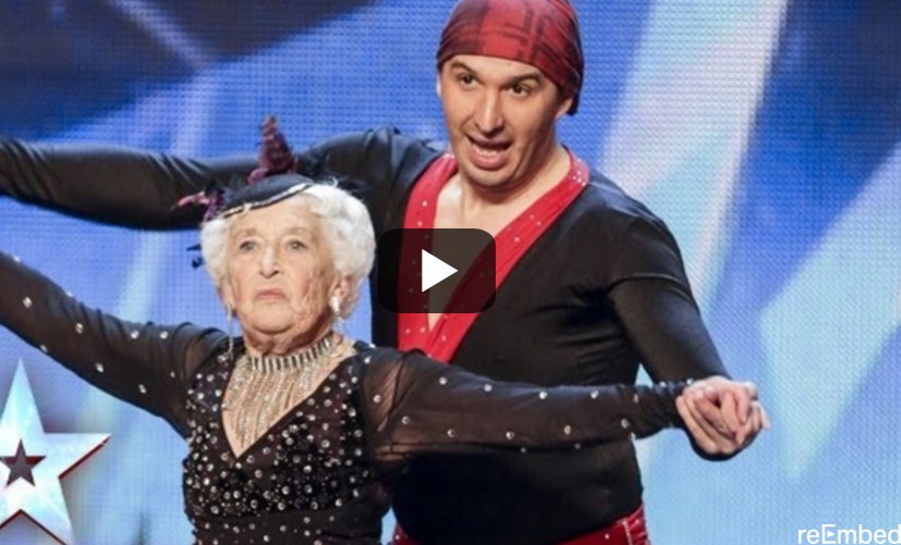 Δείτε την γιαγιά που χόρεψε salsa και τρέλανε τους κριτές talent show...