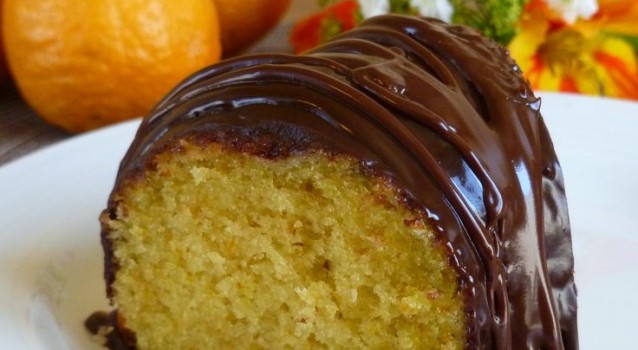 Νηστίσιμες συνταγές: Κέικ Πορτοκαλιού με γλάσο σοκολάτας νηστίσιμο