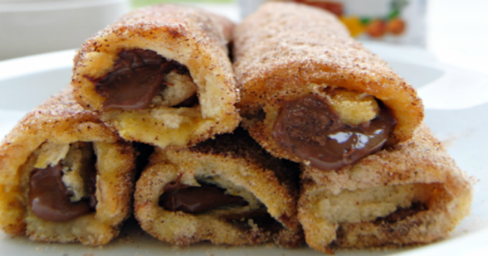 Συνταγή για cinnamon rolls με βρόμη και μπανάνα